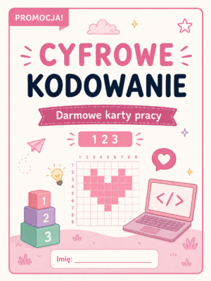 CYFROWE KODOWANIE -darmowe karty pracy