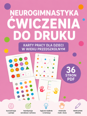 NEUROGIMNASTYKA ĆWICZENIA DO DRUKU